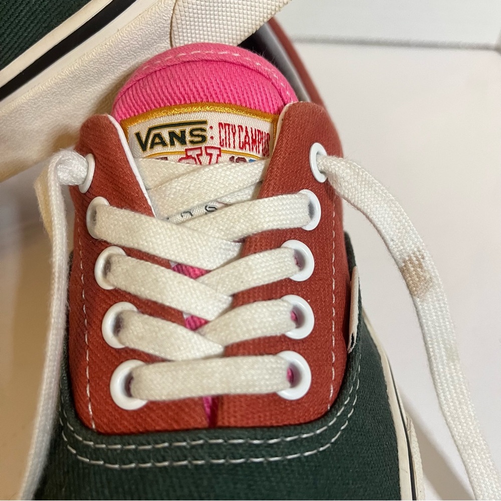 Vans City Campus Unisex Sneakers M8 W9.5 Colorful  EUC